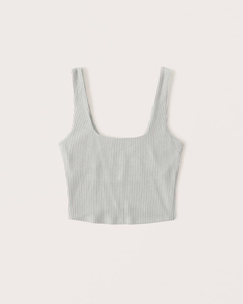 Cozy Rib Tank | Abercrombie & Fitch (US)