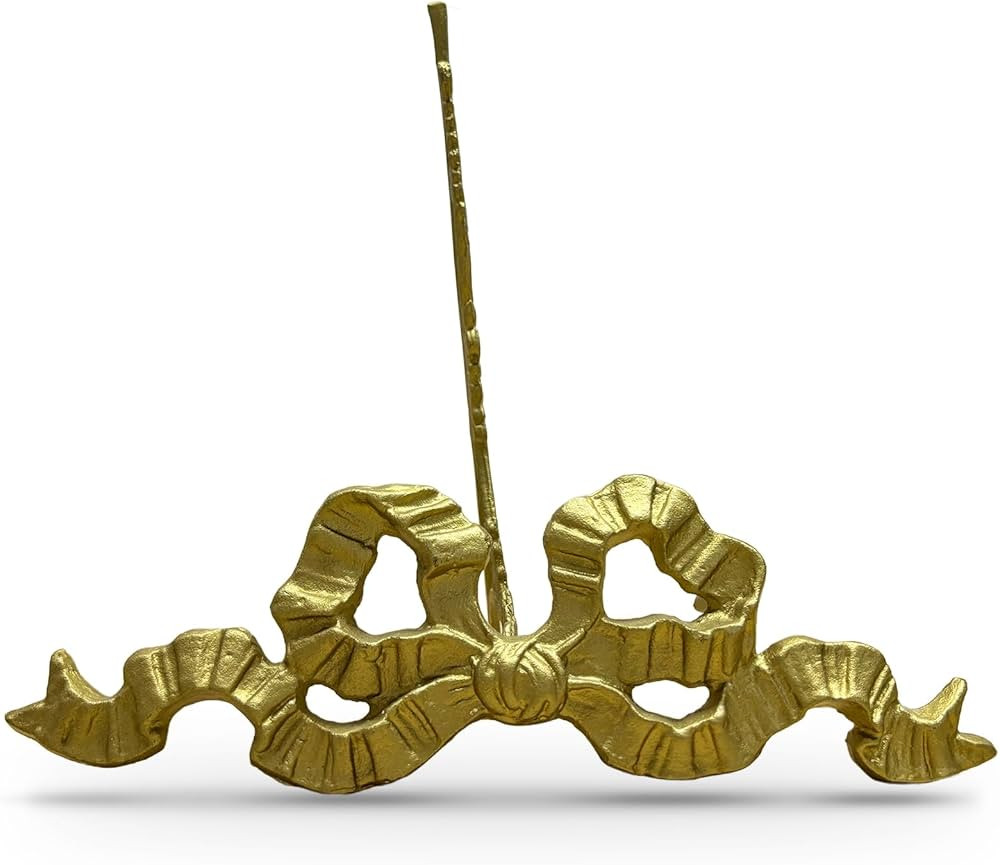 Vintage Style Gold Bow Easel Stand,Decorative Iron Display Holder for Plate, Picture Frame, Book ... | Amazon (US)