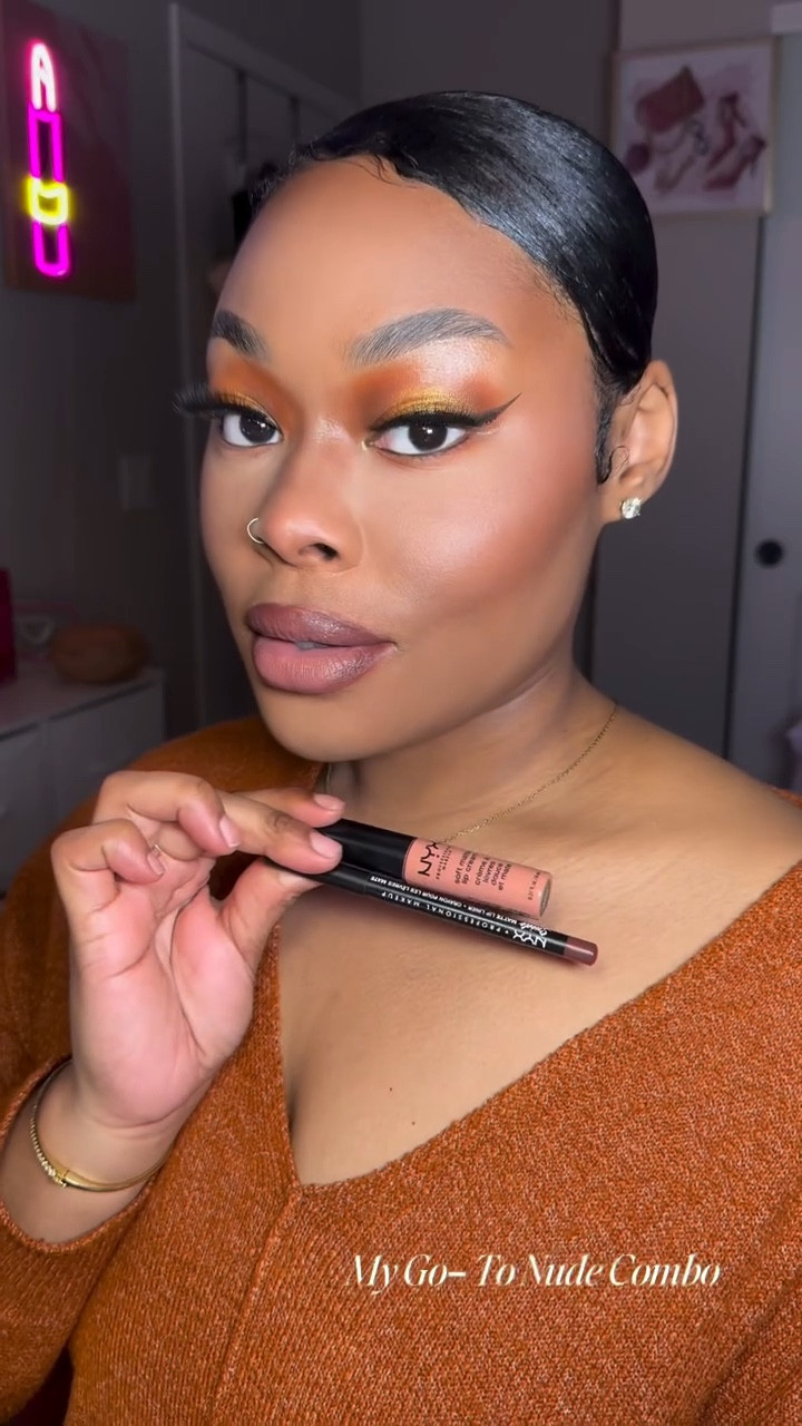 My favorite lip duo from @nyxcosmetics 🤎
#lipcombo #lipduo #nyxcosmetics #nudelip #fyp

#LTKBeauty