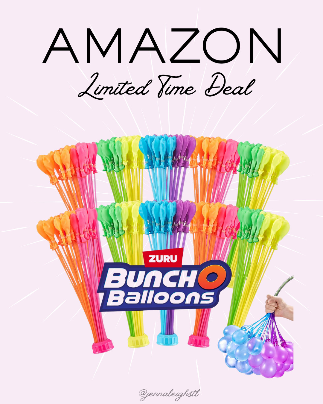 Amazon limited time deal on the Original Bunch O Balloons tropical party set with 330 plus rapid filling water balloons. Such a fun pick for Easter baskets and summer fun. 🐰💦☀️ 

 #LTKmomlife #LTKSeasonal #LTKKids