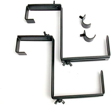 2-Pack 6.75-in Steel Window Box Brackets | Amazon (US)