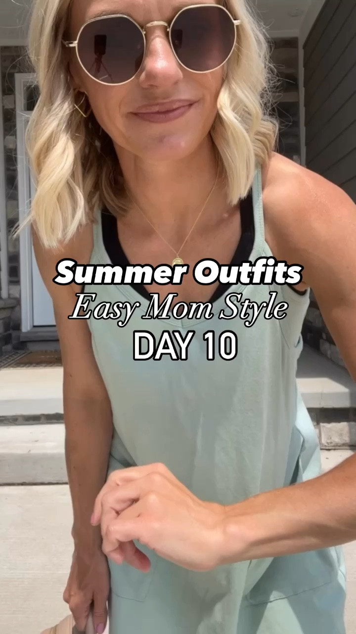 Summer outfits: day 10 easy mom style series 
Romper- small
Sandals- 7


#LTKFindsUnder50 #LTKSeasonal #LTKStyleTip