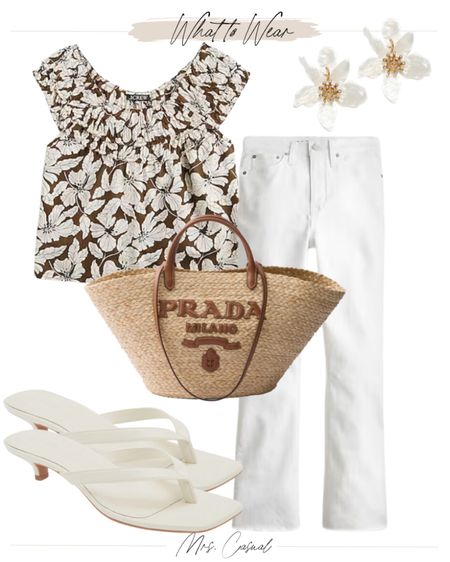 JCrew extra 60% off sale! Summer white denim outfit idea 

#LTKItBag #LTKSummerSales #LTKSaleAlert