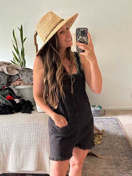 The overalls are so cute for summer! Throw over a tank or your swimsuit as a cute coverup. Only $29 right now! 🏝️☀️ Wearing a medium. 

#LTKsalealert #LTKbump #LTKcurves