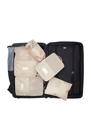 BEIS The Packing Cube Set in Beige from Revolve.com | Revolve Clothing (Global)