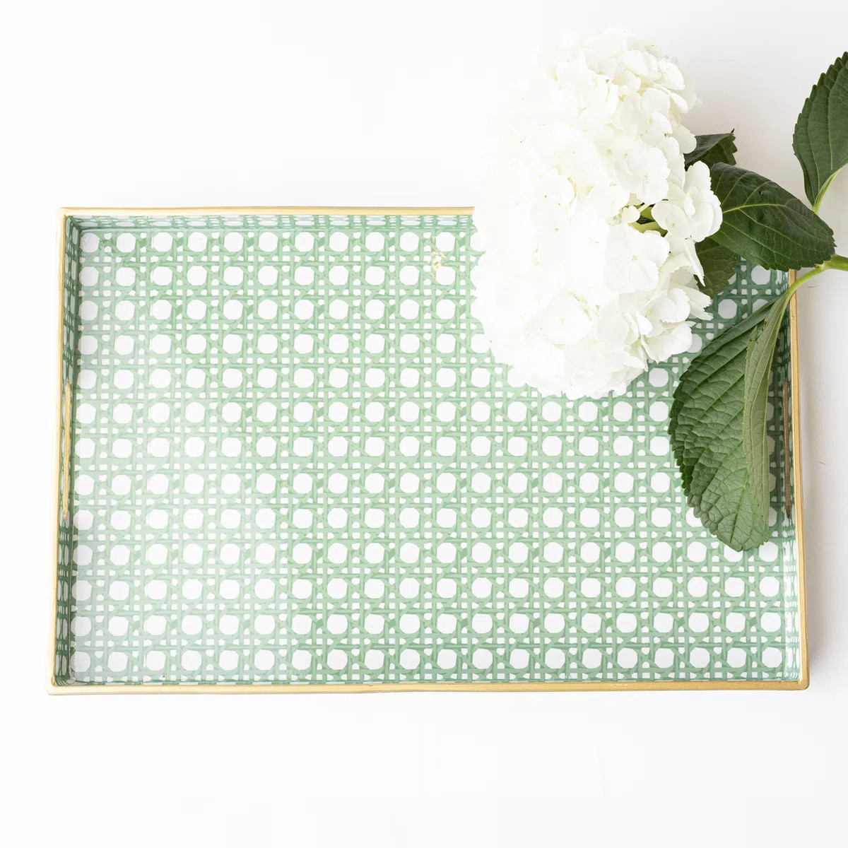 Green Cane Vanity Tray | Wayfair North America