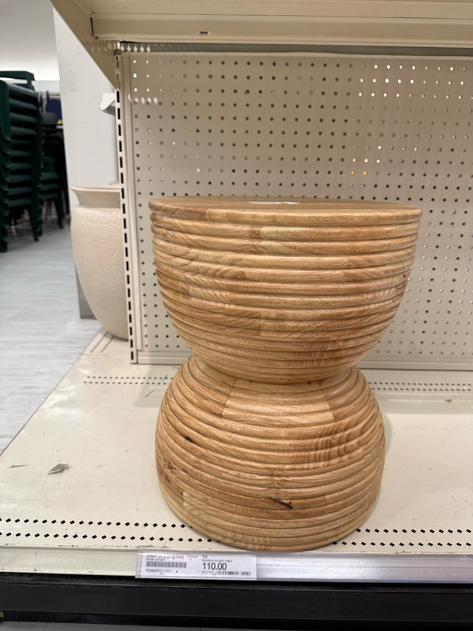 Wooden ribbed outdoor table ☀️

#LTKSeasonal #LTKHome #LTKdayinmylife