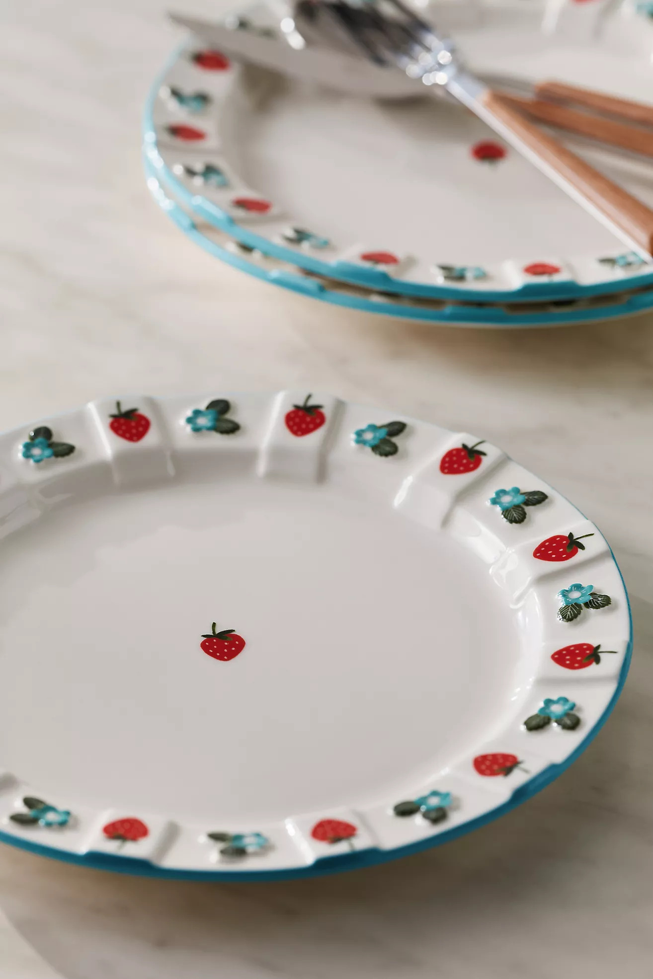 Tilly Stoneware Dessert Plate | Anthropologie (US)