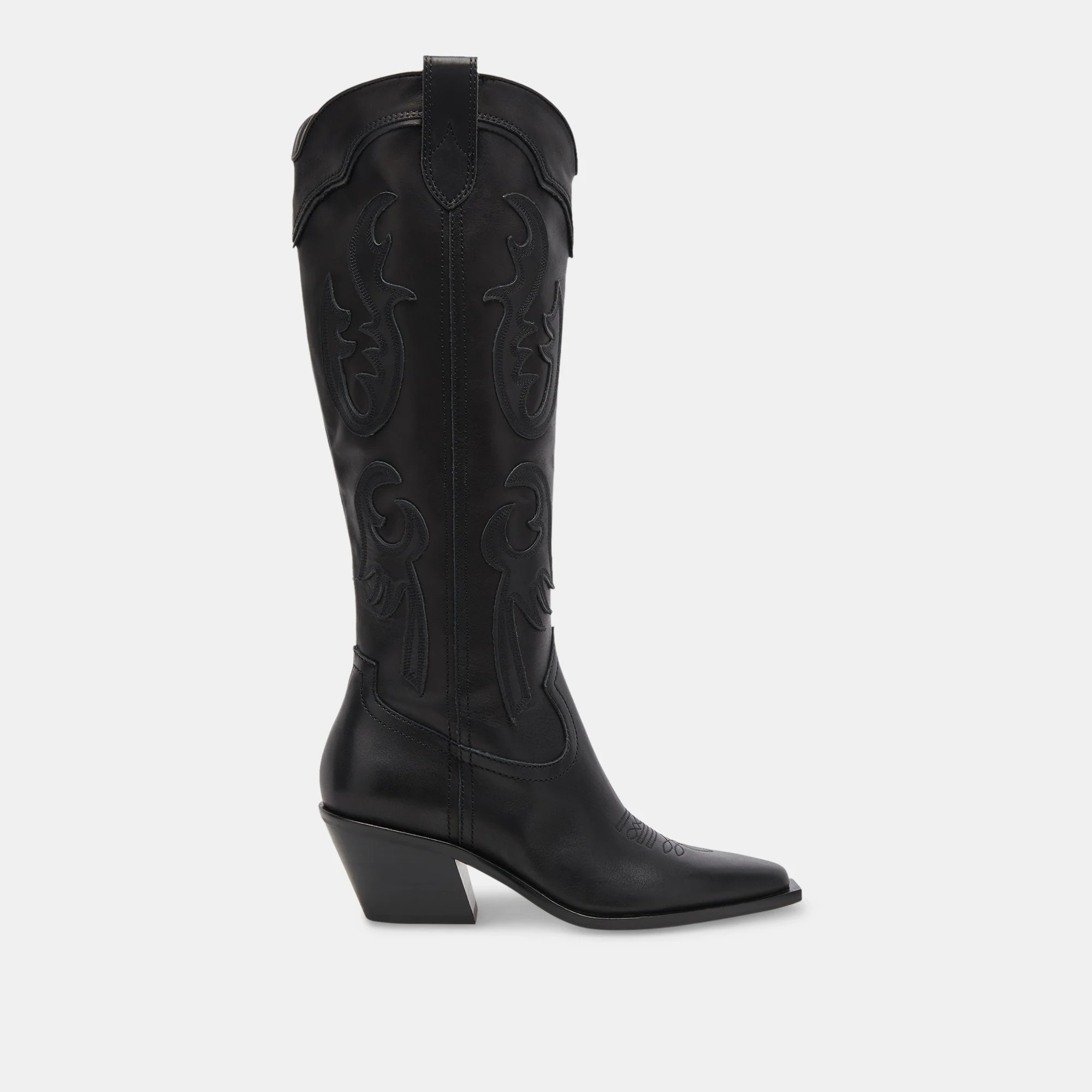 SAMSIN BOOTS BLACK LEATHER | DolceVita.com