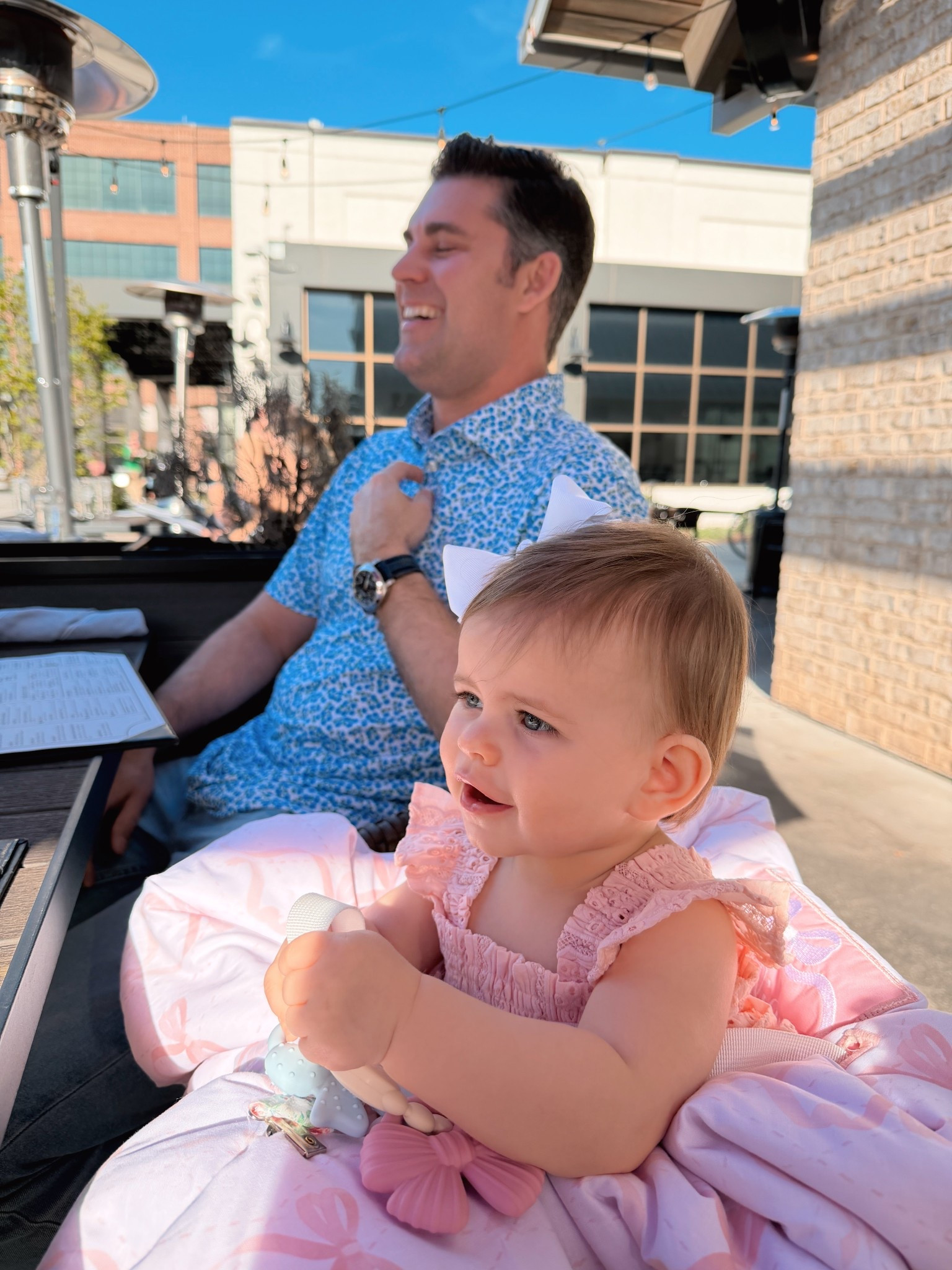 So glad we invested in this high chair cover embroidered with her name! Been amazing!! 

#LTKTravel #LTKBaby #LTKmomlife