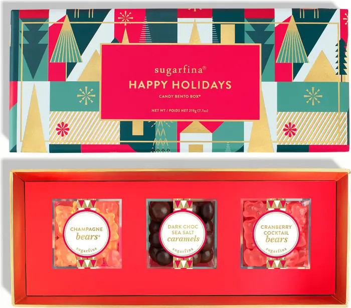 sugarfina Happy Holidays 3-Piece Bento Box | Nordstrom | Nordstrom