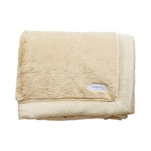 SARANONI Luxury Lush Kids Blanket | Ultra-Soft & Cozy Plush Comfy Blankets for Kids & Teens | Ivory - 40” x 60” | Amazon (US)