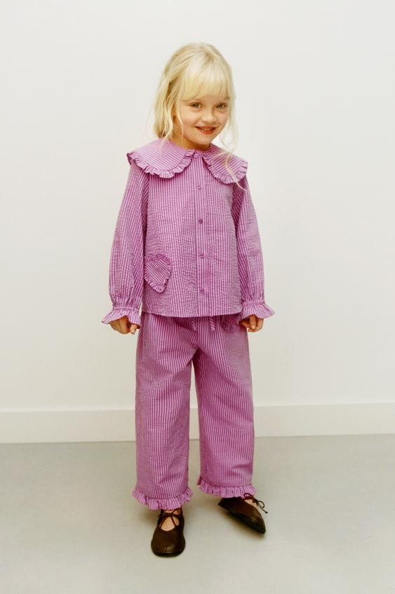 HEART STRIPED SHIRT | Zara US