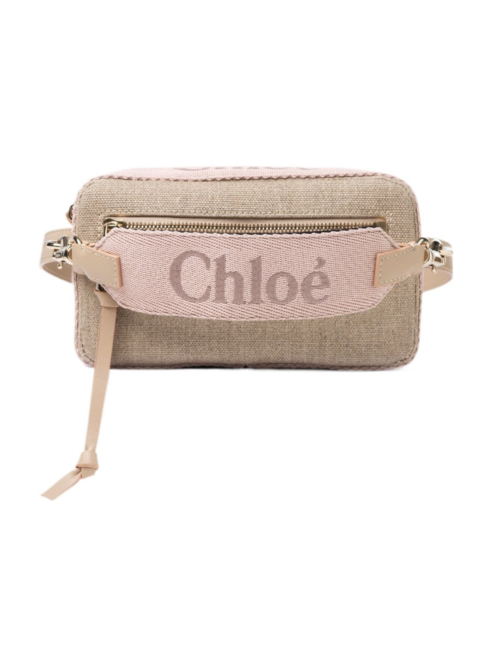 Woody logo-embroidered belt bag | Senser US