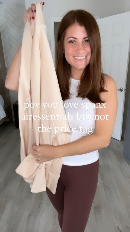pov you love the spanx airessentials line but you don’t love the price tags! Then you find these look for less cardigans on amazon! Love the fit, fabric and quality! 

Follow me for more Amazon finds and try ons! 

Wearing a size small and comes in a few color options! 

#LTKstyletip #LTKfindsunder50 #LTKSeasonal