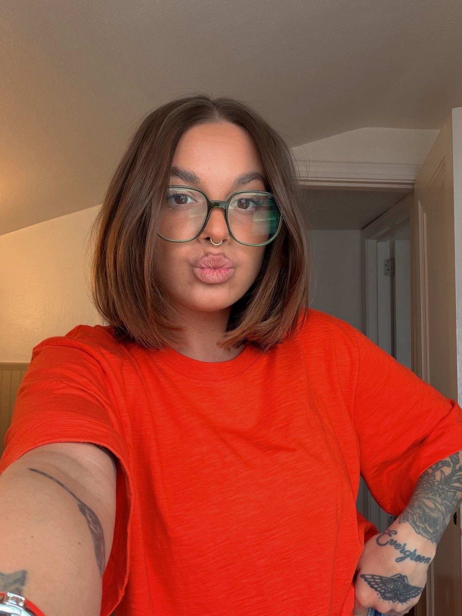 glasses and tee linked! glasses are a bit more expensive but they’re soooo cute! wearing a xl in the top

#LTKgrwm #LTKmomlife