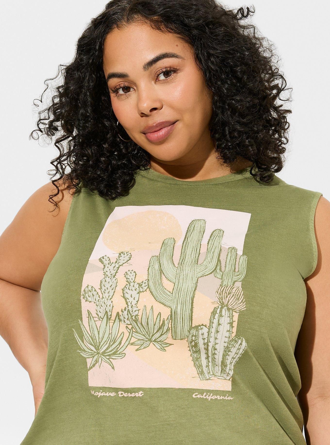 Mojave Desert Relaxed Fit Heritage Jersey Tank | Torrid (US & Canada)