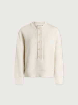 Reena Button Front Sweat | Varley US, Pristine / M | Varley US