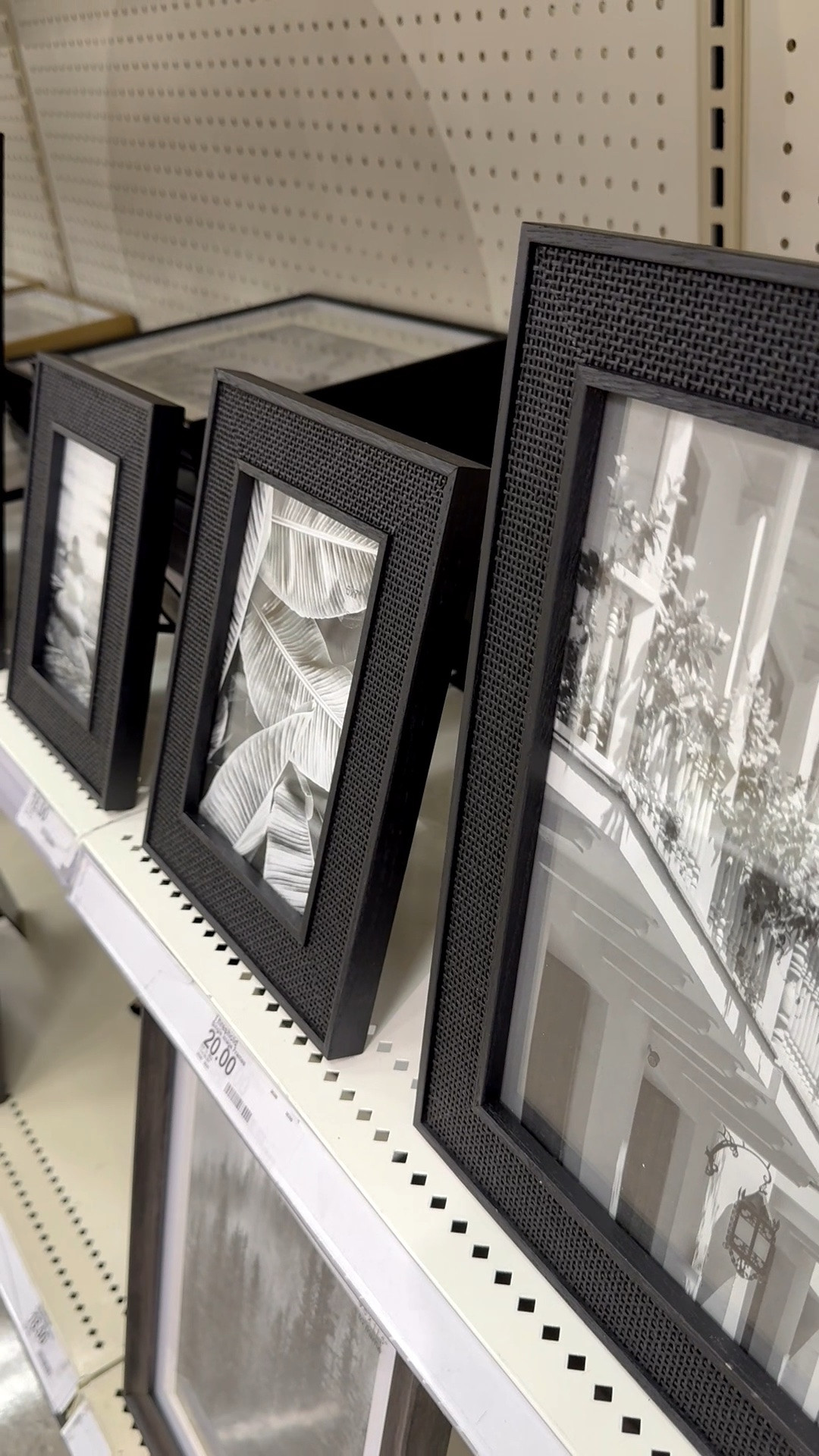 Cute caning tabletop frames for your fave summer pictures. 🖼️☀️ They come in 3 sizes and 2 colors. This is the black version. 

How cute would these be with a Halloween pic or piece of Halloween art? 🎃👻🕷️🕸️

#caningframe #blackframe #tabletopframe #4x6frame #5x7frame #8x10frame #halloweenframe #coffeetabledecor #target #dormdecor #blackwoodframe #fallhomedecor

#LTKHome #LTKU