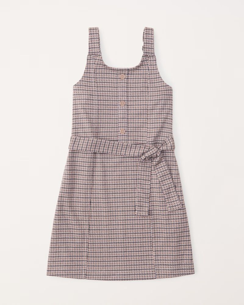 belted corduroy dress | Abercrombie & Fitch (US)