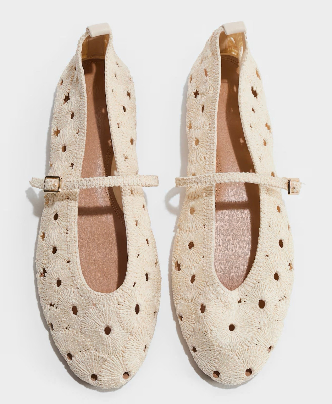 H&M FLATS - How pretty are these woven Mary Jane style flats for spring/summer. New in and must have! 

#flats #ballet #spring 

#LTKshoes #LTKspring #LTKeurope