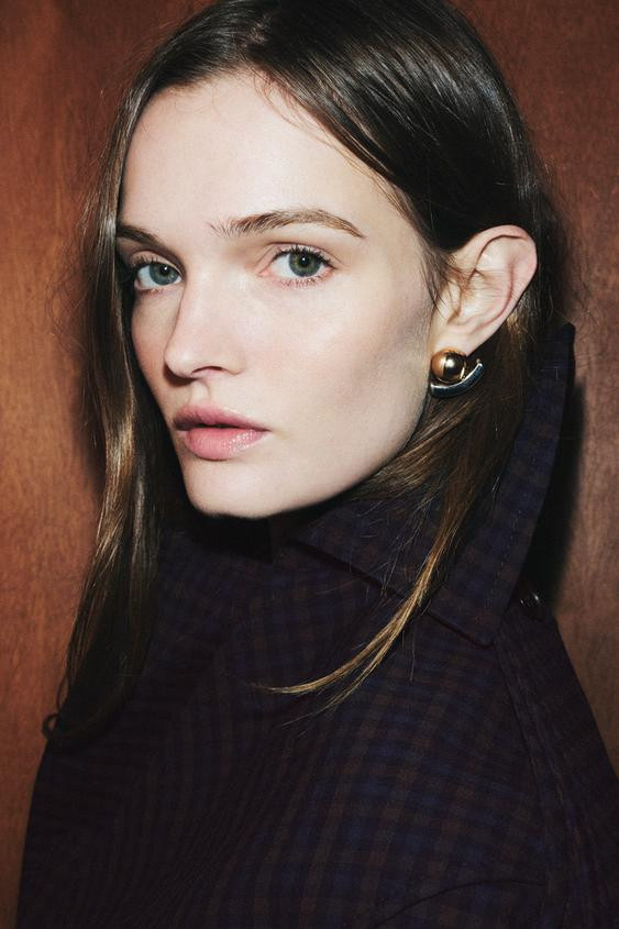 COMBINATION BALL AND STICK EARRINGS | Zara US