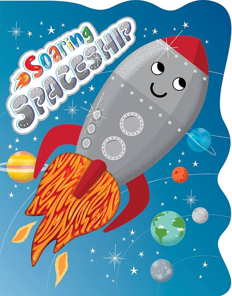 Soaring Spaceship - Touch and Feel Board Book - Sensory Board Book | Amazon (US)