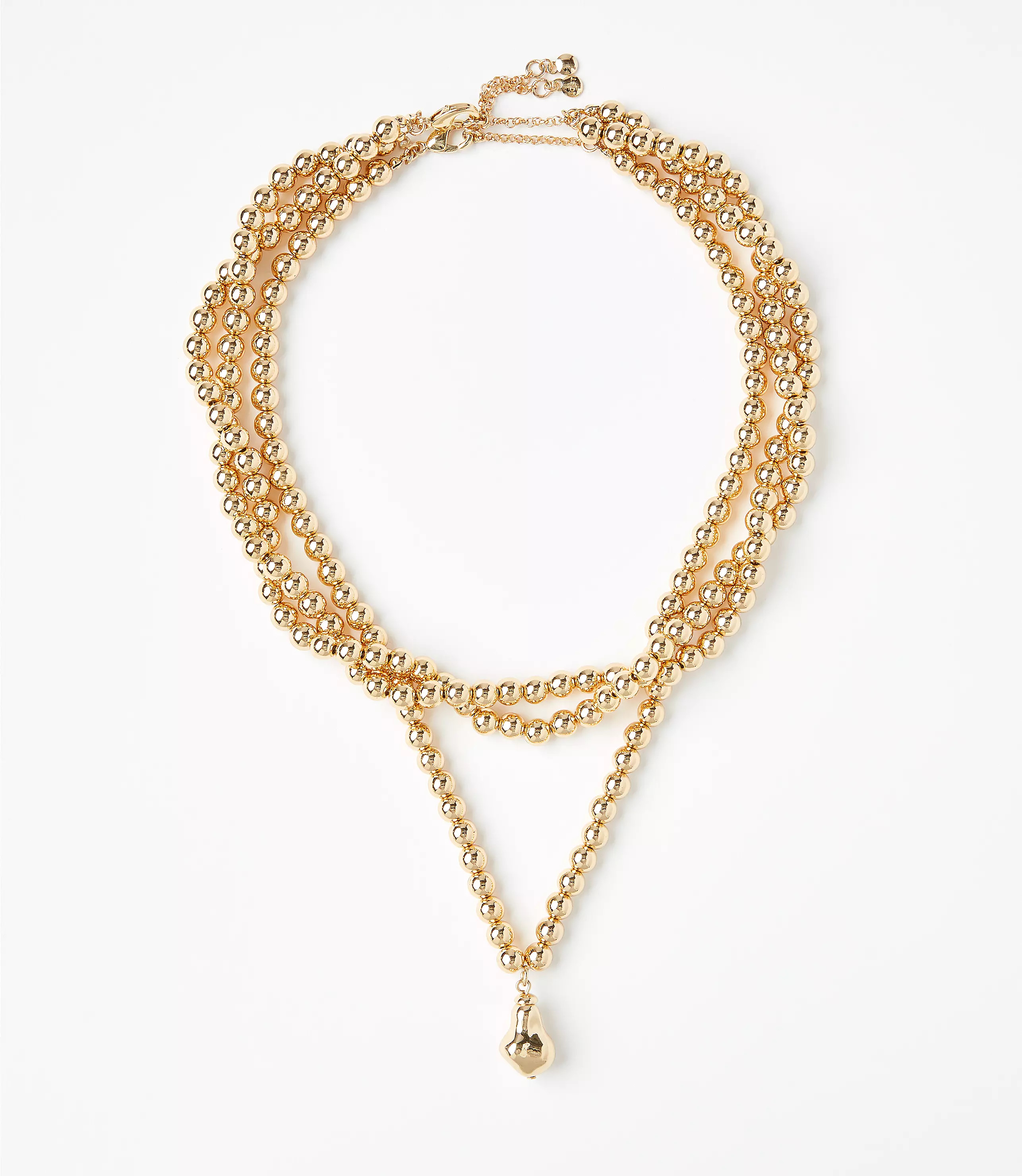 Chunky Ball Chain Layered Necklace Set | LOFT