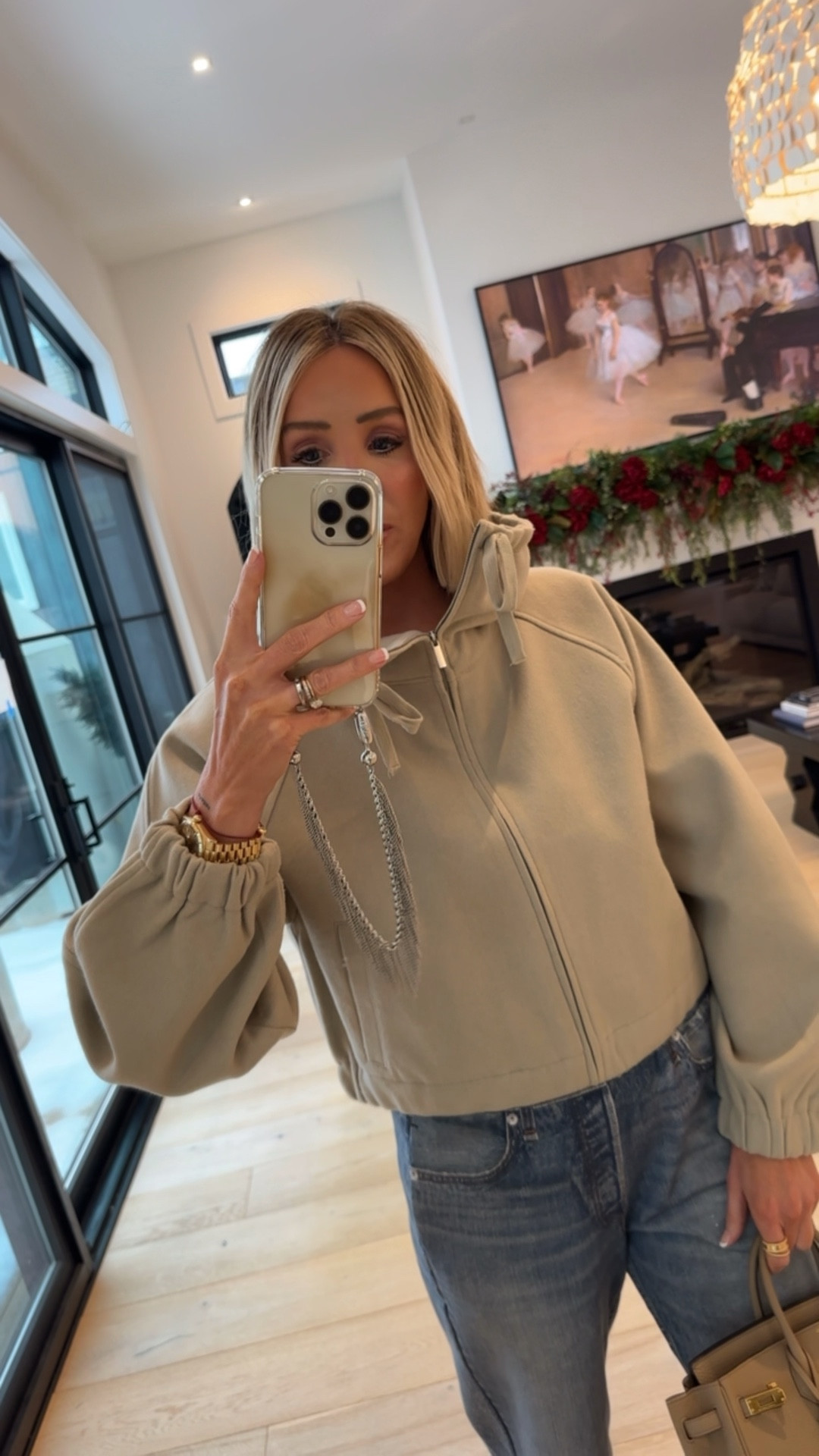 This casual winter look 🤌 medium in top and pants for reference 