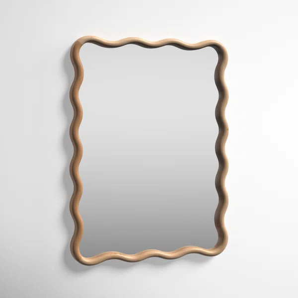 Liviana Wood Novelty Wall Mirror | Wayfair North America