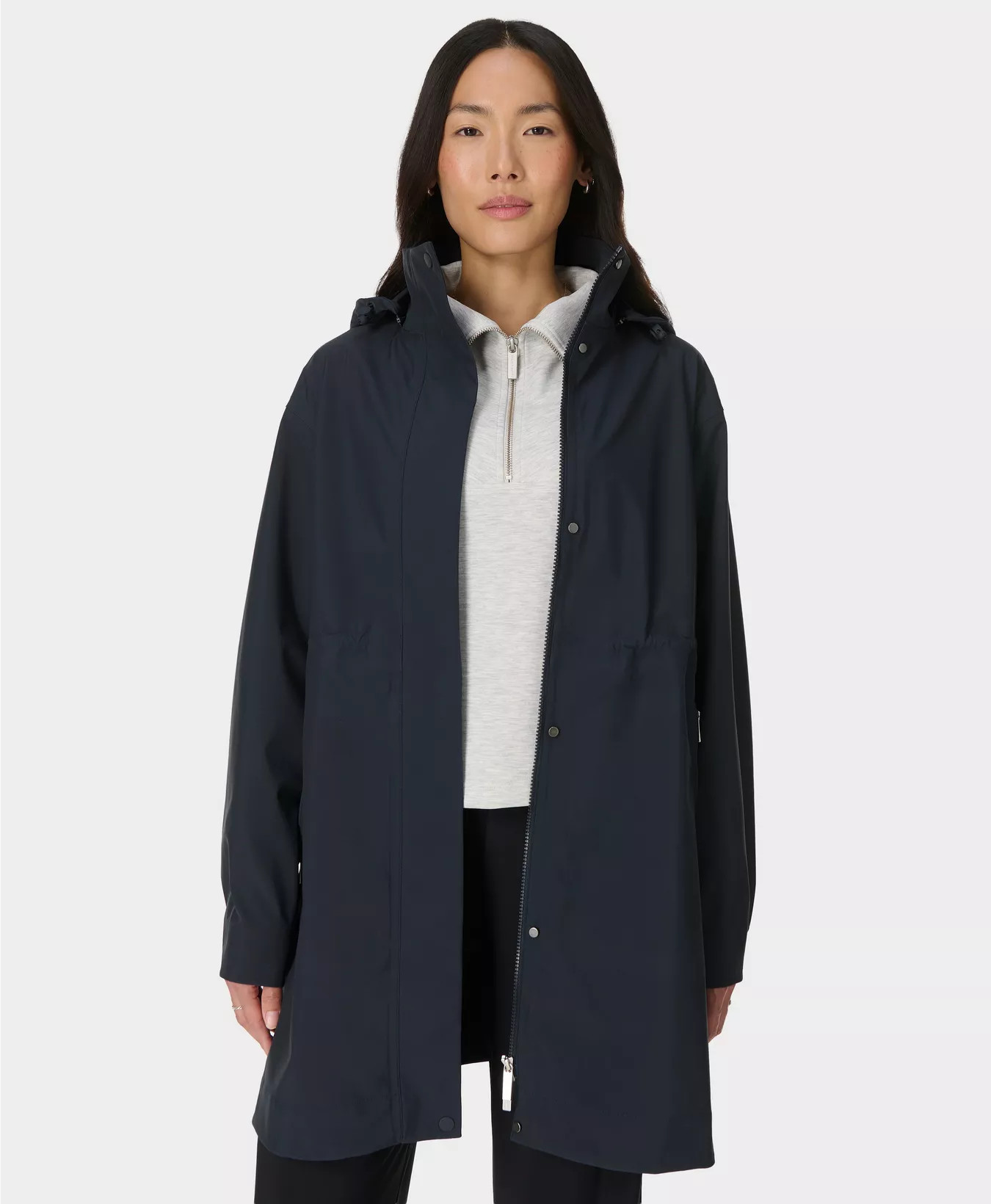 Guide Waterproof Parka - French Navy Blue | Women's Jackets + Coats | Sweaty Betty | Sweaty Betty UK