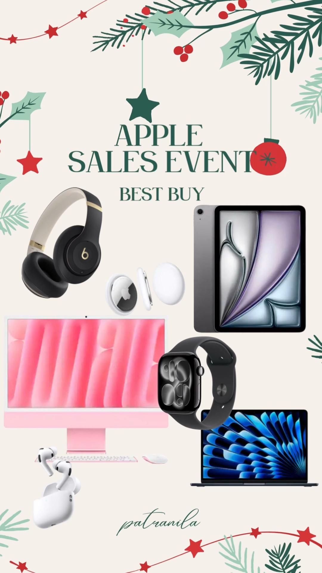Apple deals at Best Buy are rocking til Thursday! Now’s the time to upgrade your iMac or MacBook Pro with savings up to $200 off.
It’s the perfect sale to shop for everyone on your list, including yourself!

✨Apple Sale at Best Buy
✨Savings run through Thursday
✨Fast shipping or In-store pickup 

Tap to shop your wish list items before the sale ends.

#BestBuySale #AppleDeals #DealsWeLove #TechGifts #ElectronicsGifts #LTKSale 

#LTKHoliday #LTKSaleAlert #LTKGiftGuide