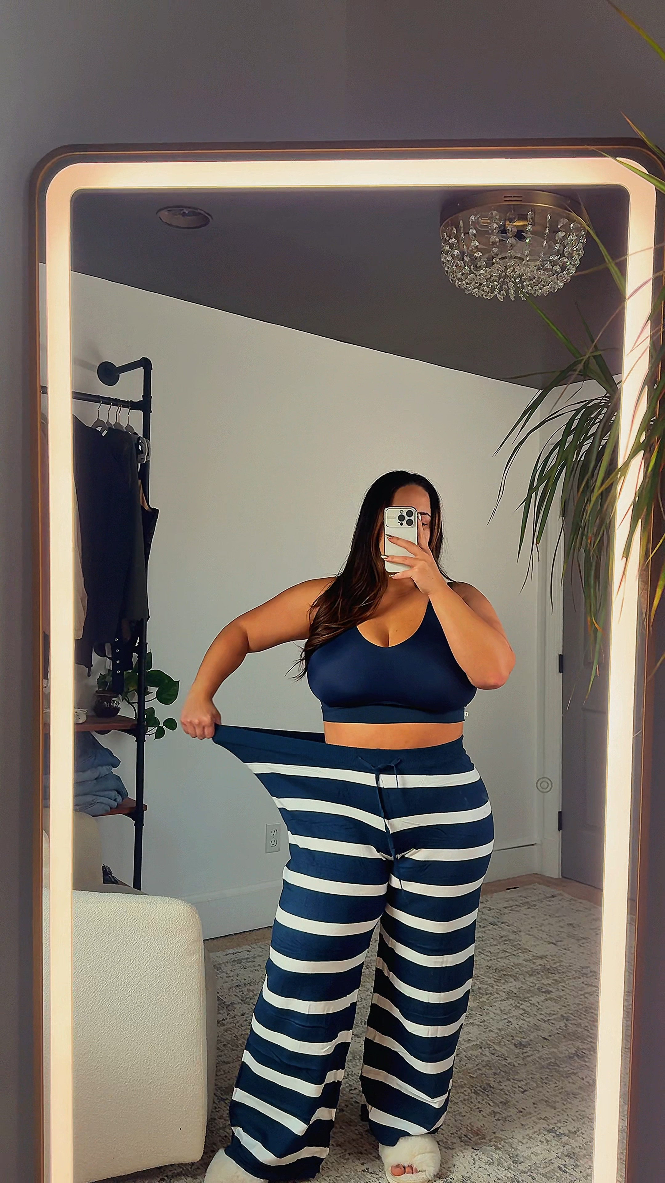 Soft, thick, stretchy. Not see through. 

5’2” / 235 lbs / size 14-16 / 38J 

Pants: size XL 
Bralette: size XXL 

USE CODE 20V18GYO + clip the 30% off coupon! (Expires 10/19 or when maximum available quantity has been used… if you get an error, try another color!) 

#loungewear #ltkcurves #amazondeals #affordablefashion #under25 

#LTKPlusSize #LTKSaleAlert #LTKMidsize