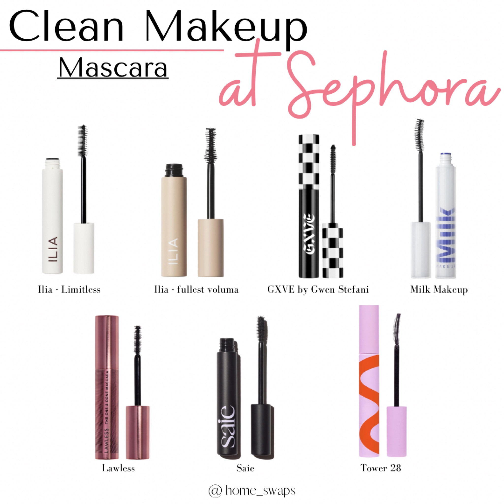 #cleanbeauty #nontoxicmakeup #cleanatsephora #mascara