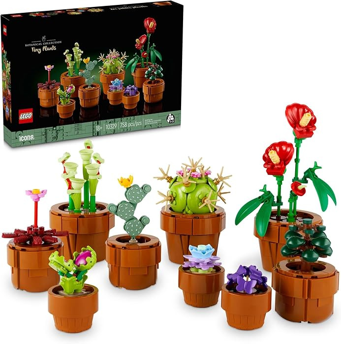 LEGO Botanicals Tiny Plants Building Set, Adults Ages 18+ | Amazon (US)