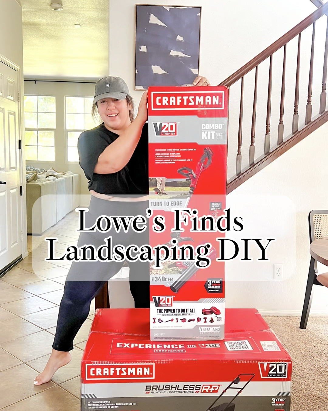 Hola Bebé! Lowe’s Finds! Landscaping DIY tools 🛠️ 

Do you wanna save money 💰? Well me too !! 
So I decided to partner up with Lowe’s and start doing our own Landscaping DIY style!

The Craftsman Combo Kit comes with: 

🧰 Cordless Battery String Trimmer and Leaf Blower Combo Kit and CRAFTSMAN V20 20-volt 20-in Cordless Push Lawn Mower 5 Ah (2-Batteries and Charger Included)

Highly recommend this Craftsman Bundle combo Kit it’s perfect for beginners and smaller yards and what we love most was that its cordless! 

#LTKHome #LTKSaleAlert