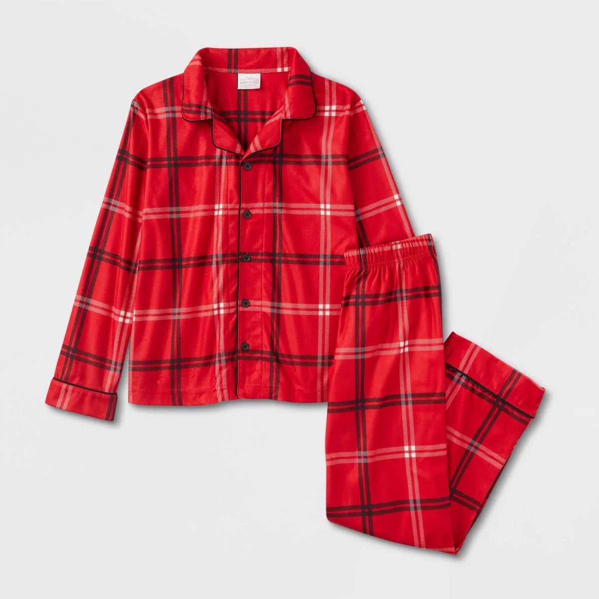 Kids' Plaid Matching Family Pajama Set - Wondershop™ Red | Target