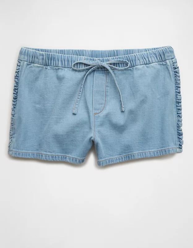 AE Stretch Low-Rise Pull-On Short | American Eagle Outfitters (US & CA)