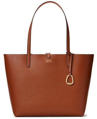 Lauren Ralph Lauren Large Reversible Tote Bag - Macy's | Macy's