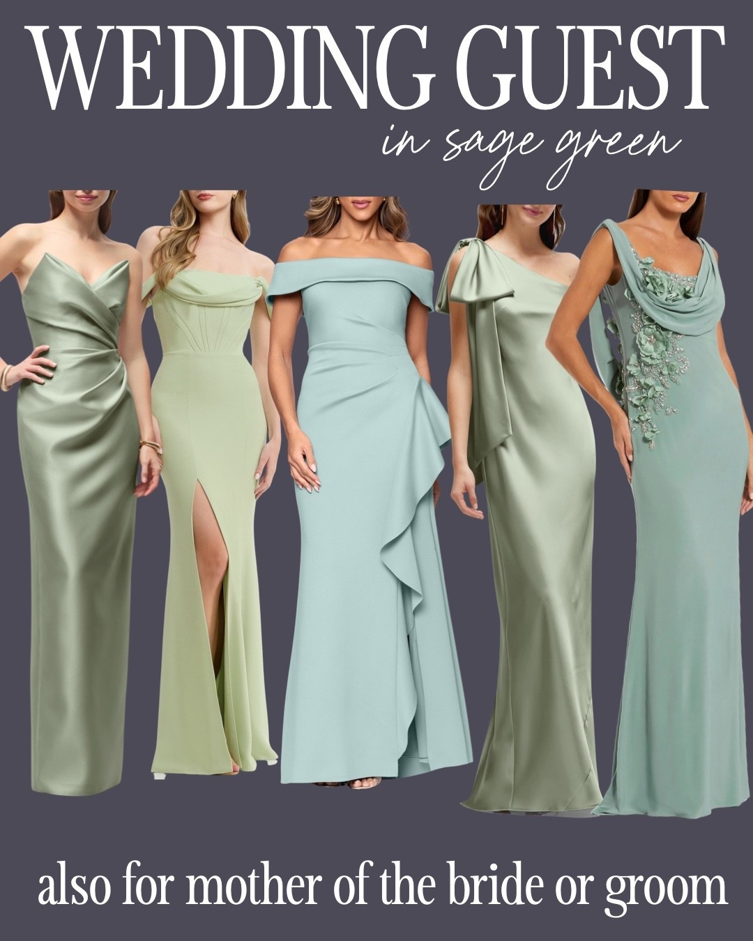 Sage green mother of the bride or groom or wedding guest dresses

#LTKWedding #LTKSeasonal