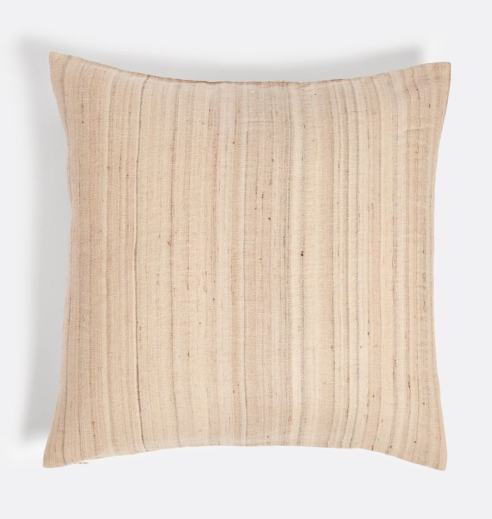 Woven Silk and Cotton Pillow Cover | Rejuvenation