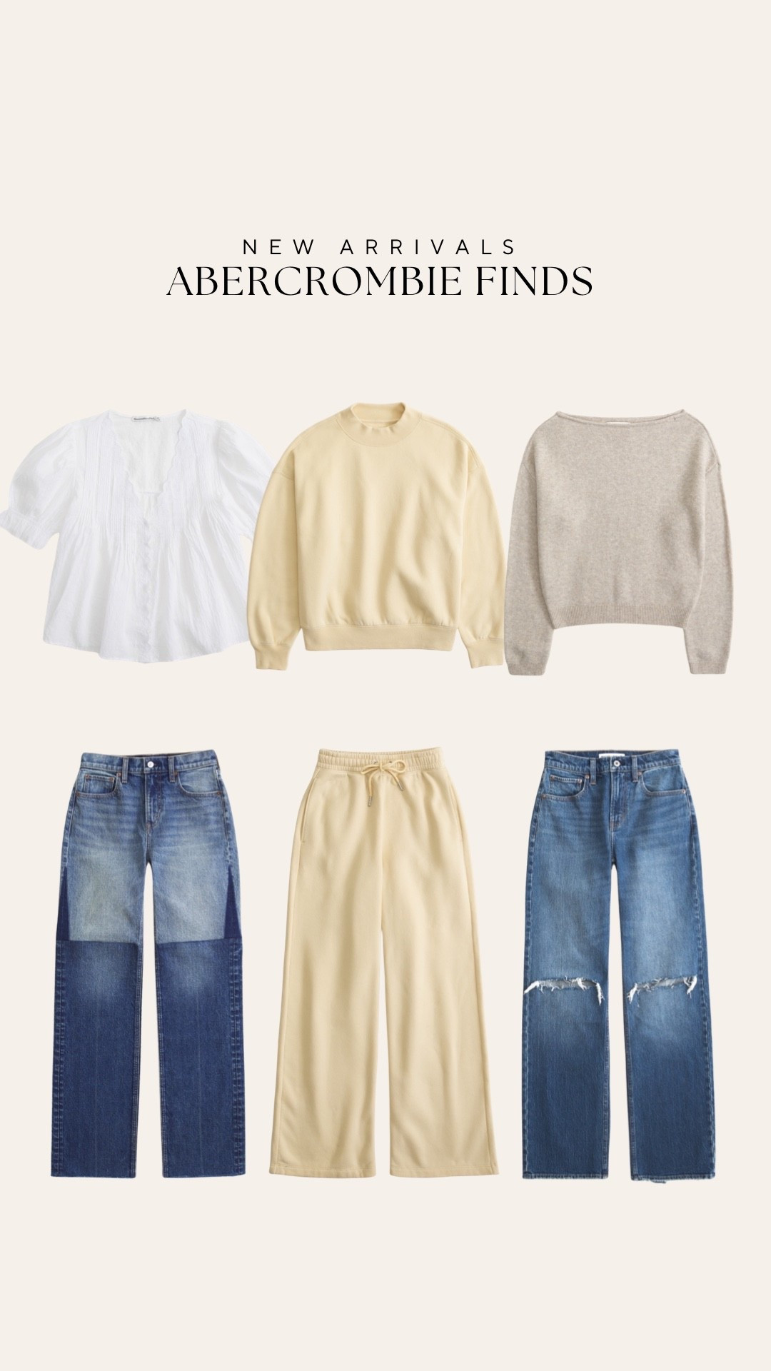 #abercrombiepartner @abercrombie denim sale!!! 

25-40% Off All Jeans* 1/29/2026 - 2/2/2026
Vitals: *Offer valid in stores and online 1/29/2026-2/2/2026 in US/CA. Excludes clearance. Online price reflects discount.
20% Off Almost Everything Else** 1/29/2026 - 2/2/2026
Vitals: **Offer valid in stores and online 1/29/2026-2/2/2026 in US/CA. Exclusions apply as indicated. Online price reflects discount.
Promo Code: DENIMAF for 15% Off*** 1/29/2026 - 2/2/2026US/CA
Vitals: ***Use code DENIMAF to get an additional 15% off almost everything in stores and online at checkout from 1/29/26-2/2/26 in US/CA. Exclusions apply. See details online 

#LTKMidsize #LTKSaleAlert