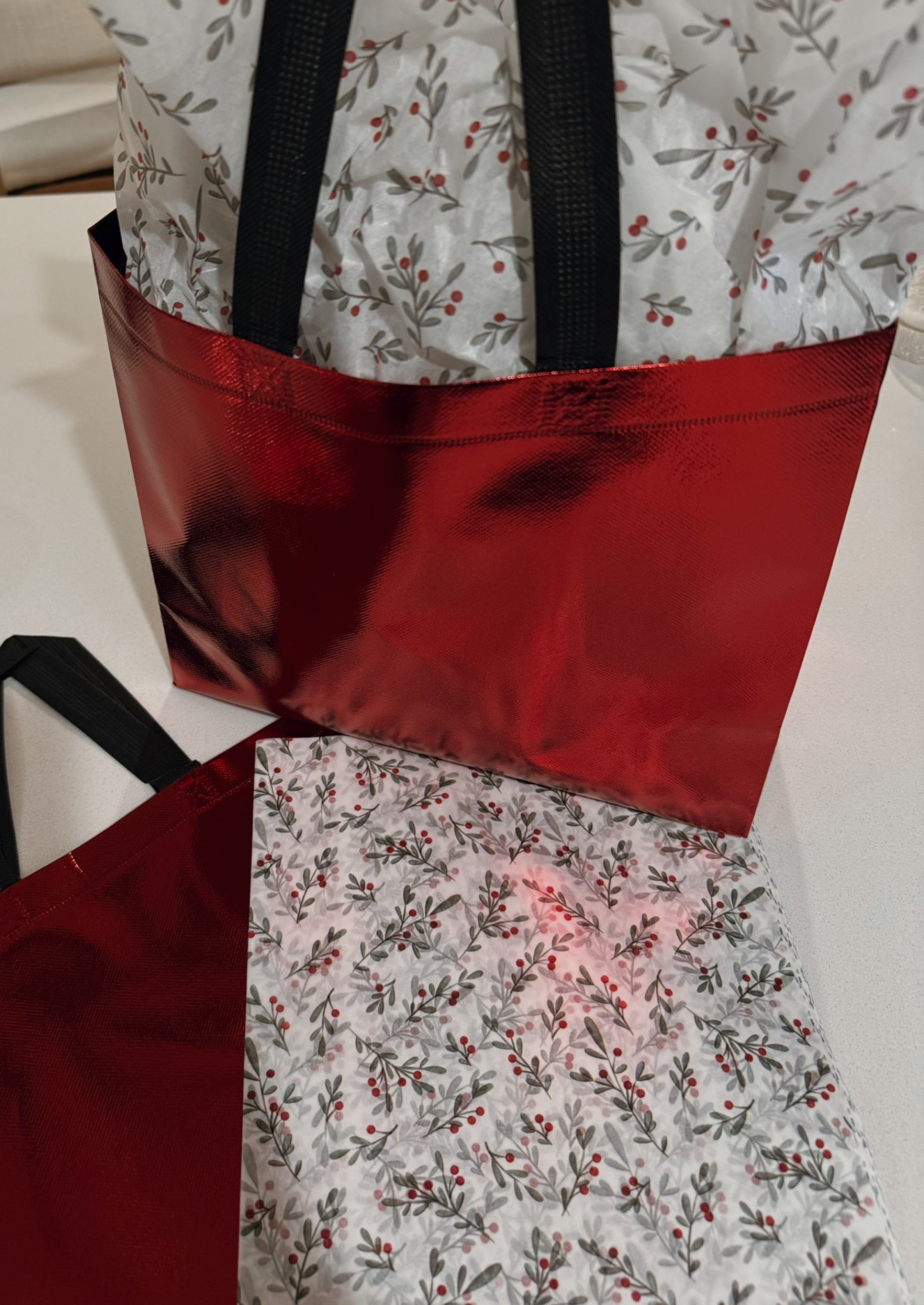 Iridescent red with vintage Christmas tissue paper 🤌🏼

#LTKGiftGuide #LTKSeasonal #LTKHoliday