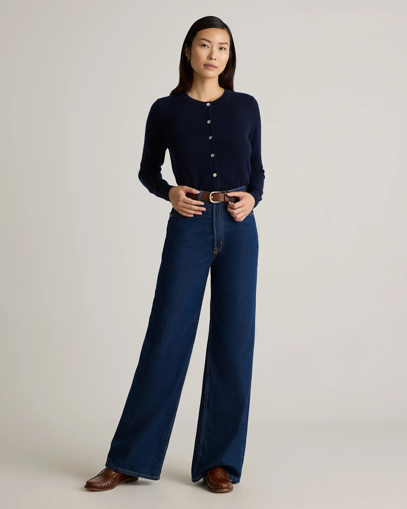 Mongolian Cashmere Cardigan Sweater | Quince