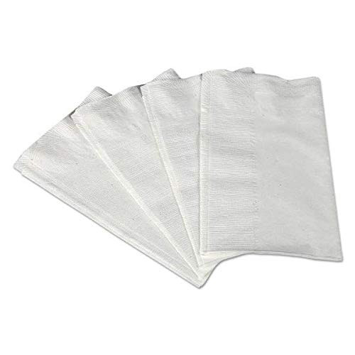 Bell Marque White Dinner Napkin-300 2-Ply White Dinner Napkins, 0.1" Height, 17" width, 15" Lengt... | Amazon (US)