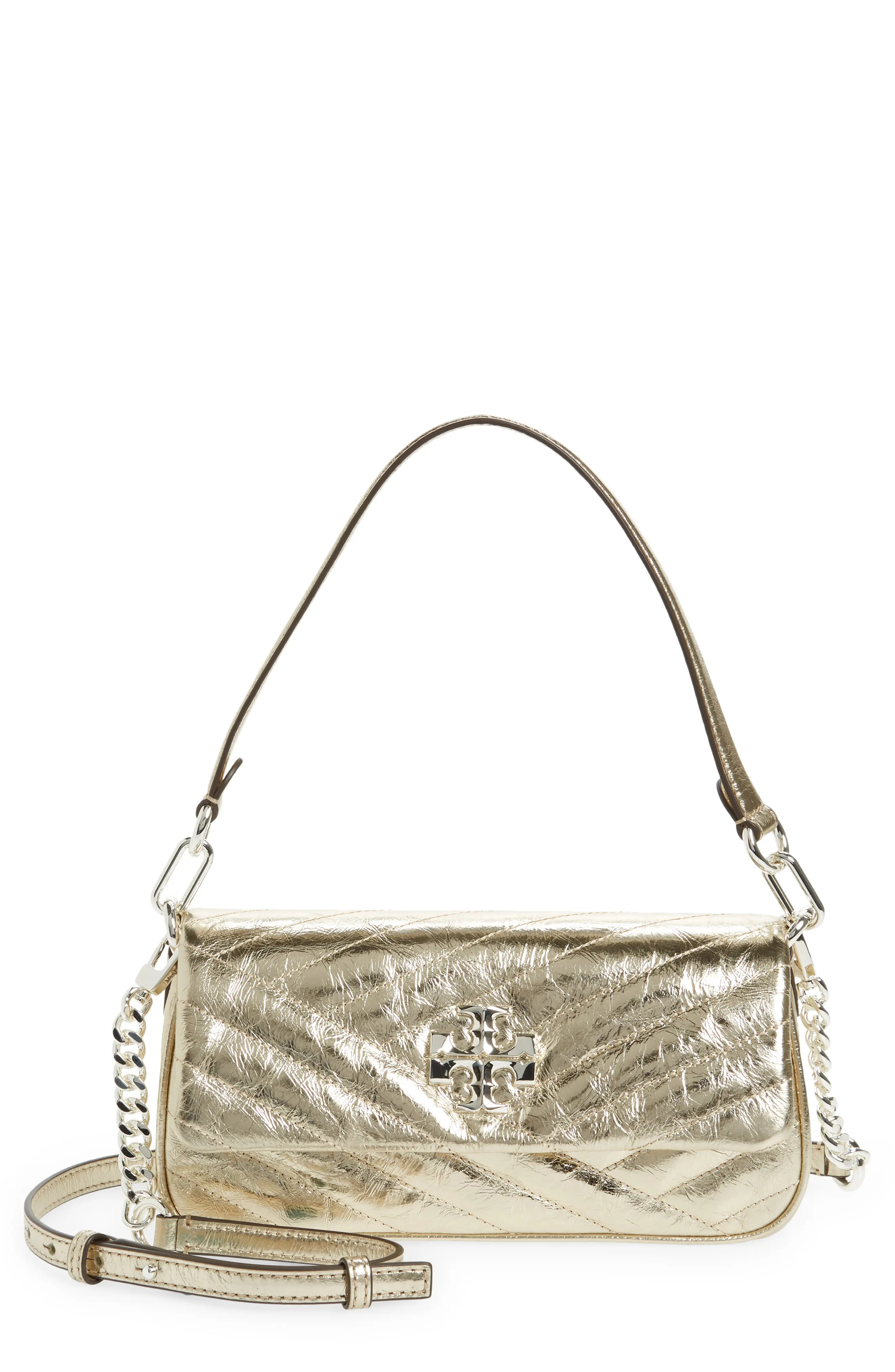 Tory Burch Kira Small Chevron Quilted Convertible Leather Crossbody Bag | Nordstrom | Nordstrom