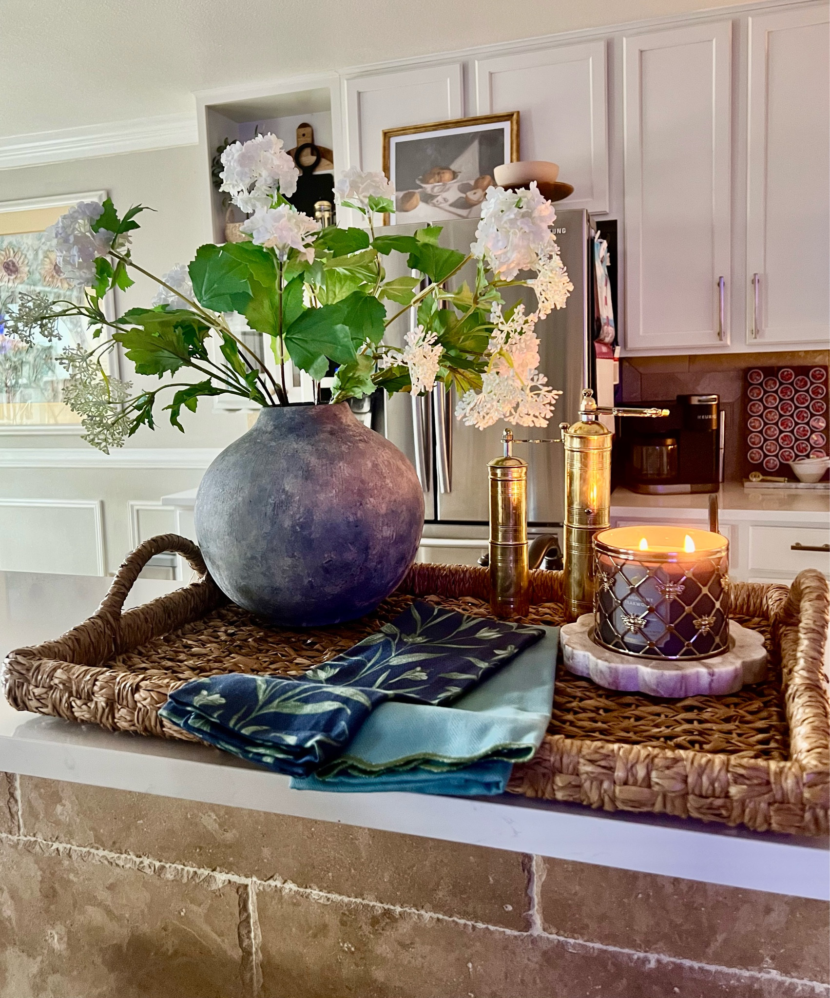 Large square tray is from Homegoods 

#LTKSeasonal #LTKSaleAlert #LTKHome