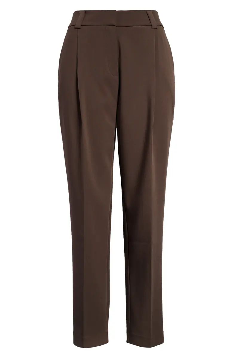 Pleated Straight Leg Trousers | Nordstrom