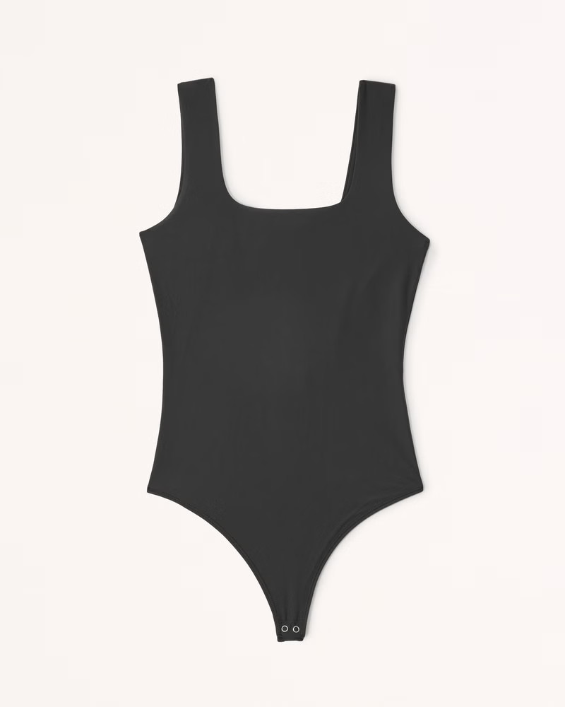 Women's Soft Matte Seamless Squareneck Bodysuit | Women's Tops | Abercrombie.com | Abercrombie & Fitch (US)