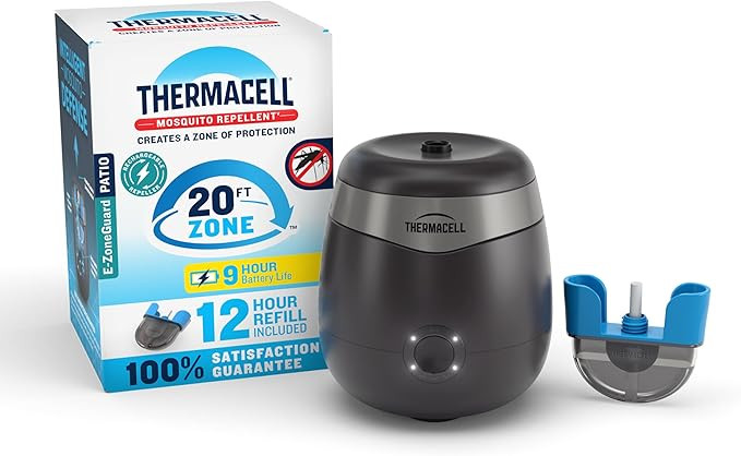 Thermacell E-Series Rechargeable Mosquito Repeller with 20’ Mosquito Protection Zone; Bug Spray... | Amazon (US)